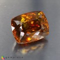 Natural Sphalerite 33.65 Carats Fire Orange Cushion 20x15 mm Loose Gemstone - Image 6