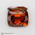 Natural Tourmaline 11.91 Carats Honey Orange Cushion 12x10 mm Loose Gemstone - Image 1