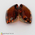 Natural Tourmaline 11.91 Carats Honey Orange Cushion 12x10 mm Loose Gemstone - Image 4
