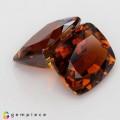 Natural Tourmaline 11.91 Carats Honey Orange Cushion 12x10 mm Loose Gemstone - Image 5