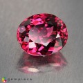 Natural Rhodolite garnet 4.91 Carats Sweet Purplish Pink Oval 10x9 mm Loose Gemstone - Image 1