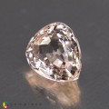 Natural Morganite 7.76 Carats Light Peach Pear 13x11 mm Loose Gemstone - Image 3