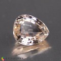Natural Morganite 7.76 Carats Light Peach Pear 13x11 mm Loose Gemstone - Image 2