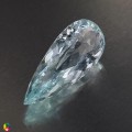 Natural Aquamarine 11.02 Carats Ice Blue Pear 27x10 mm Loose Gemstone - Image 6