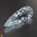 Natural Aquamarine 11.02 Carats Ice Blue Pear 27x10 mm Loose Gemstone - Image 3