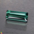 Natural Tourmaline 1.45 Carats Blue Green Emerald Cut 10x4 mm Loose Gemstone - Image 5