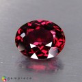 Natural Rhodolite garnet 4.91 Carats Purplish Pink Oval 12x9 mm Loose Gemstone - Image 1