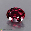 Natural Rhodolite garnet 4.91 Carats Purplish Pink Oval 12x9 mm Loose Gemstone - Image 3