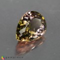 Natural Tourmaline 6.12 Carats Champagne Green Pear 14x10 mm Loose Gemstone - Image 6