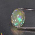 Natural Rainbow opal 7.58 Carats Rainbow Oval Cabochon 17x13 mm Loose Gemstone - Image 3