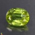 Natural Peridot 5.50 Carats Autumn Green Oval 12x10 mm Loose Gemstone - Image 3