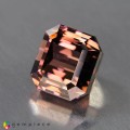 Natural Tourmaline 10.68 Carats Pink to Champagne Octagon 12x10 mm Loose Gemstone - Image 2