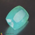 Natural Peru Opal 8.10 Carats Sea Blue Green Cushion 17x12 mm Loose Gemstone - Image 5