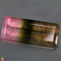 Natural Tourmaline 40.32 Carats Tri-Color Emerald 35x14 mm Loose Gemstone - Image 3
