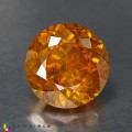 Natural Sphalerite 14.92 Carats Golden Yellow Round 14x10 mm Loose Gemstone - Image 8