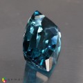Natural Topaz 36.39 Carats Teal Blue Cushion 26x16 mm Loose Gemstone - Image 4