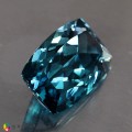 Natural Topaz 36.39 Carats Teal Blue Cushion 26x16 mm Loose Gemstone - Image 6