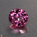Natural Malaya garnet 1.29 Carats Purplish Pink Oval 7x6 mm Loose Gemstone - Image 2