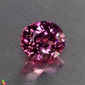 Natural Malaya garnet 1.29 Carats Purplish Pink Oval 7x6 mm Loose Gemstone - Image 6