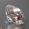 Natural Copper red rutile topaz 36.70 Carats White Cushion 20x17 mm Loose Gemstone - Image 5