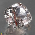 Natural Copper red rutile topaz 36.70 Carats White Cushion 20x17 mm Loose Gemstone - Image 6
