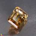 Natural Zircon 6.79 Carats Imperial Brown Emerald Cut 12x8 mm Loose Gemstone - Image 5