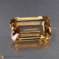 Natural Zircon 6.79 Carats Imperial Brown Emerald Cut 12x8 mm Loose Gemstone - Image 7