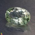 Natural Amblygonite 1.79 Carats Light Yellow Green Oval 10x7 mm Loose Gemstone - Image 2