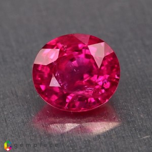 ruby  1.03cts - 6x5mm