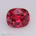 Natural Spinel 1.39 Carats Red  Cushion 6x5 mm Loose Gemstone - Image 7