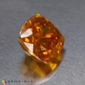 Natural Sphalerite 9.71 Carats Golden Yellow Cushion 12x11 mm Loose Gemstone - Image 4