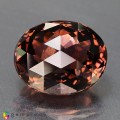 Natural Tourmaline 24.45 Carats Rusty Pink Oval Checker 19x16 mm Loose Gemstone - Image 1