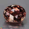 Natural Tourmaline 24.45 Carats Rusty Pink Oval Checker 19x16 mm Loose Gemstone - Image 2