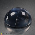 Natural Apatite cats eye 44.71 Carats Steel Blue Oval Cabochon 23x19 mm Loose Gemstone - Image 2