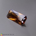 Natural Zircon 3.76 Carats Orange Brown Emerald Radiant 14x6 mm Loose Gemstone - Image 3