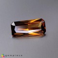 Natural Zircon 3.76 Carats Orange Brown Emerald Radiant 14x6 mm Loose Gemstone - Image 6