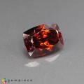 Natural Sphalerite 7.91 Carats Orange Red Cushion 13x9 mm Loose Gemstone - Image 6