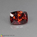 Natural Sphalerite 7.91 Carats Orange Red Cushion 13x9 mm Loose Gemstone - Image 7