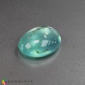 Natural Peru opal 13.86 Carats Baby Sea Blue Green Oval Cabochon 21x16 mm Loose Gemstone - Image 4