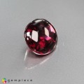 Natural Rhodolite garnet 12.82 Carats Purplish Pink Oval Cabochon 15x13 mm Loose Gemstone - Image 6
