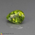 Natural Peridot 6.82 Carats Greenish Yellow Pear 14x10 mm Loose Gemstone - Image 3