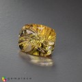Natural Tourmaline 8.16 Carats Honey Yellow Cushion 14x11 mm Loose Gemstone - Image 2