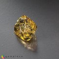 Natural Tourmaline 8.16 Carats Honey Yellow Cushion 14x11 mm Loose Gemstone - Image 3