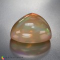 Natural Opal 28.27 Carats Rainbow Trilliant Cabochon 23x22 mm Loose Gemstone - Image 3
