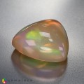 Natural Opal 28.27 Carats Rainbow Trilliant Cabochon 23x22 mm Loose Gemstone - Image 4