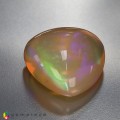 Natural Opal 28.27 Carats Rainbow Trilliant Cabochon 23x22 mm Loose Gemstone - Image 7