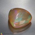 Natural Opal 28.27 Carats Rainbow Trilliant Cabochon 23x22 mm Loose Gemstone - Image 8