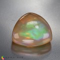 Natural Opal 28.27 Carats Rainbow Trilliant Cabochon 23x22 mm Loose Gemstone - Image 9