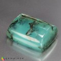 Natural Peru opal 35.84 Carats Sea Blue Green Cushion Cabochon 25x19 mm Loose Gemstone - Image 2