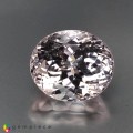 Natural Kunzite 41.34 Carats White Oval 22x19 mm Loose Gemstone - Image 1